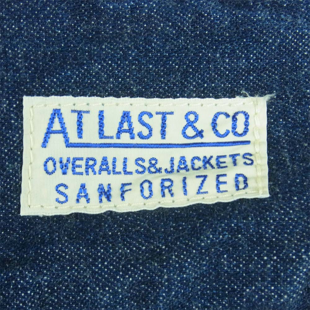AT LAST アットラスト ブランケット デニム カバーオール ジャケット