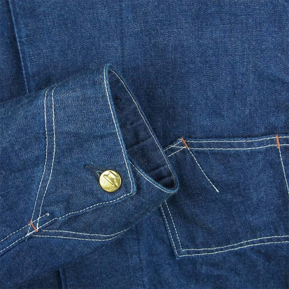 AT LAST アットラスト ブランケット デニム カバーオール ジャケット