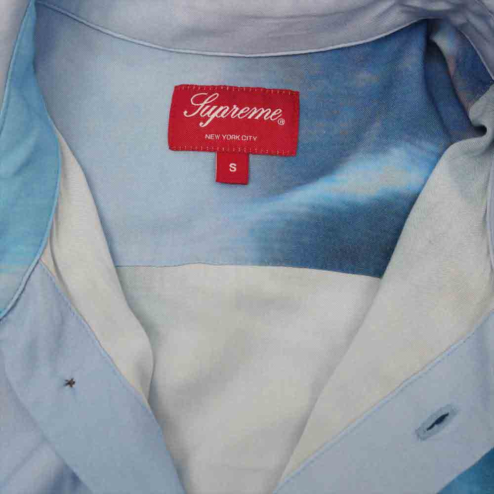 Supreme シュプリーム 20SS My Bloody Valentine Rayon S/S Shirt レーヨン シャツ ブルー系 S【中古】