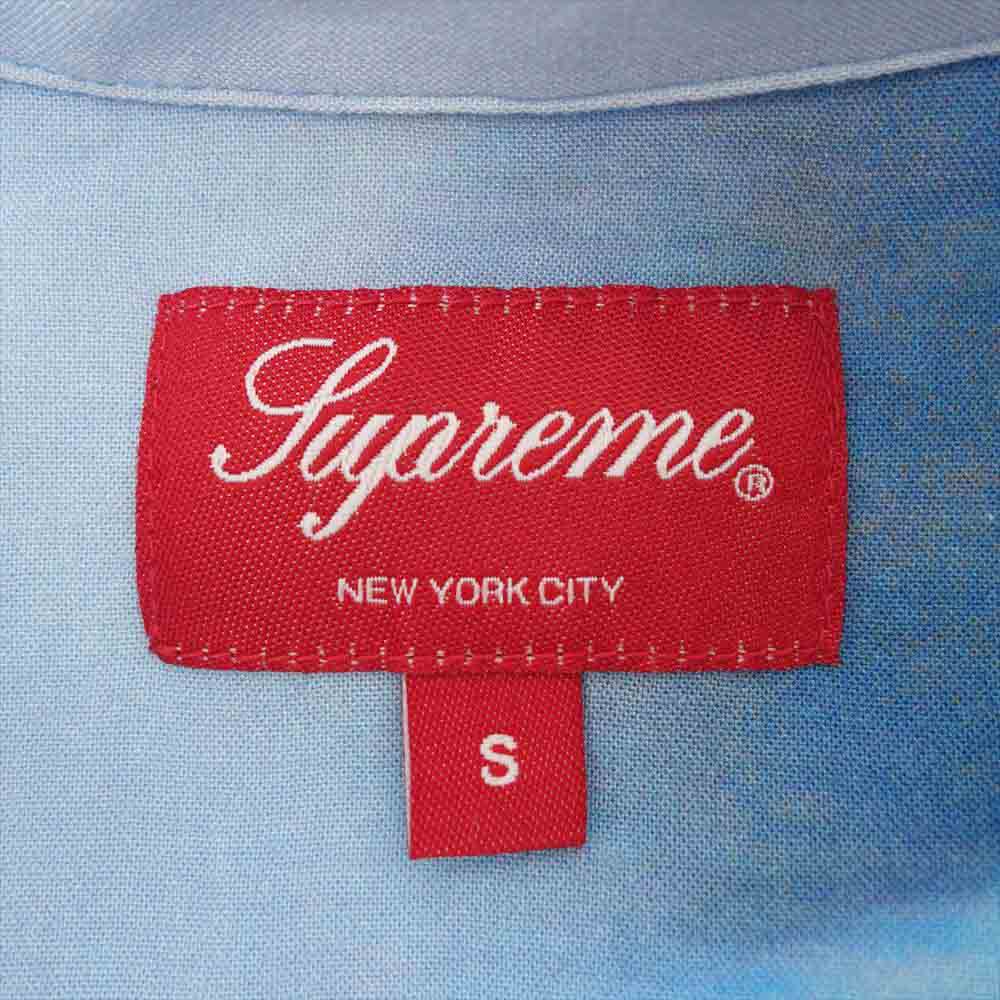 Supreme シュプリーム 20SS My Bloody Valentine Rayon S/S Shirt レーヨン シャツ ブルー系 S【中古】