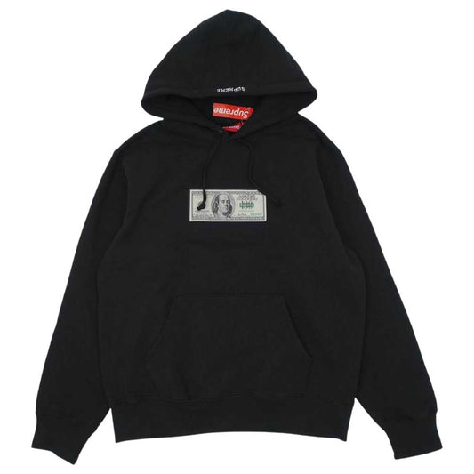 Supreme シュプリーム 20SS FRANKLIN HOODED SWEATSHIRT フランクリン プルオーバー パーカー ブラック系 S【美品】【中古】