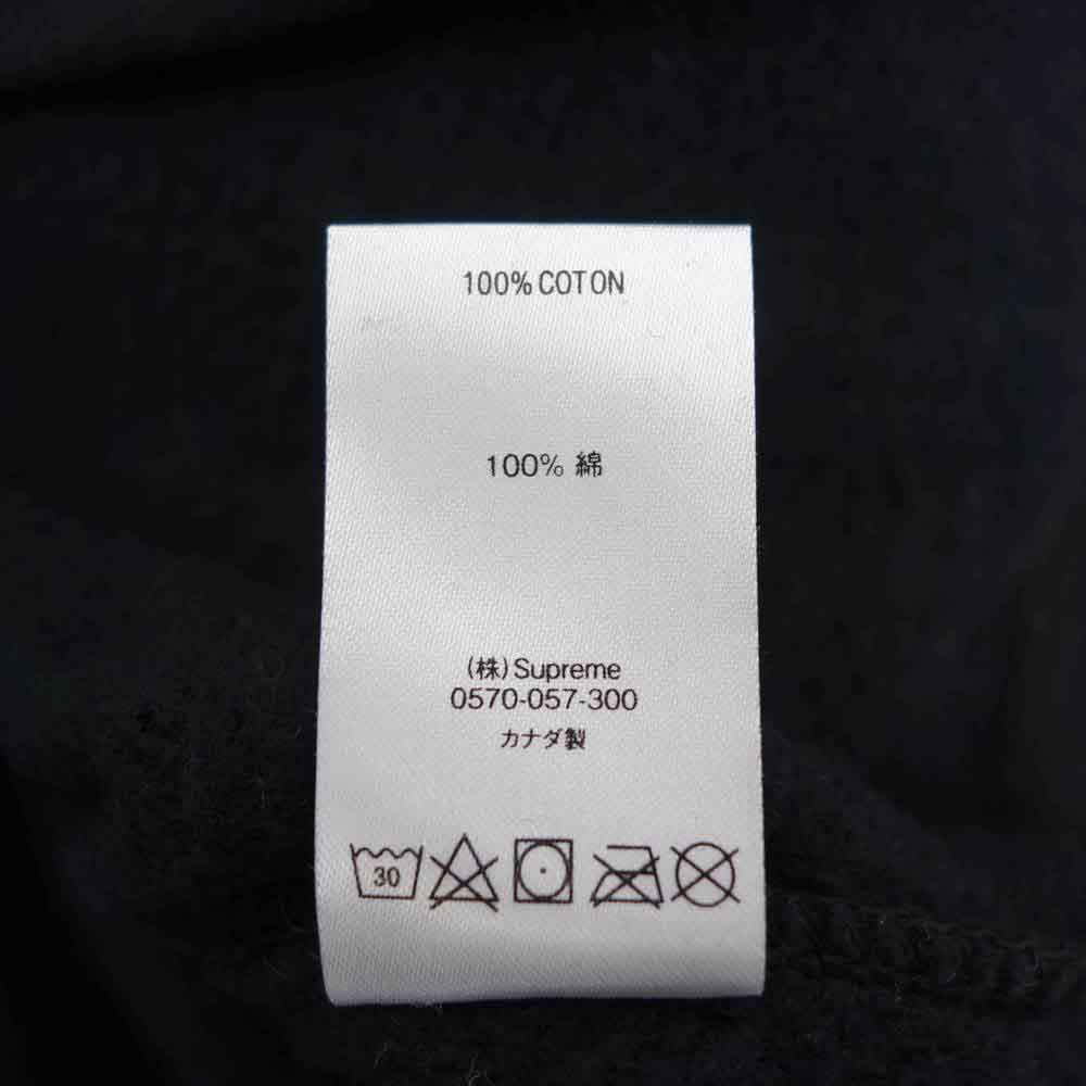 Supreme シュプリーム 20SS FRANKLIN HOODED SWEATSHIRT フランクリン プルオーバー パーカー ブラック系 S【美品】【中古】