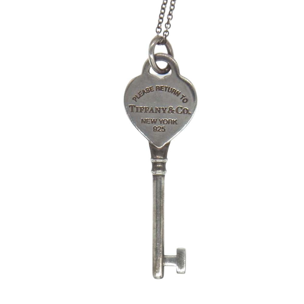 TIFFANY&Co. ティファニー return to tiffany ハート キー ネックレス シルバー系【中古】