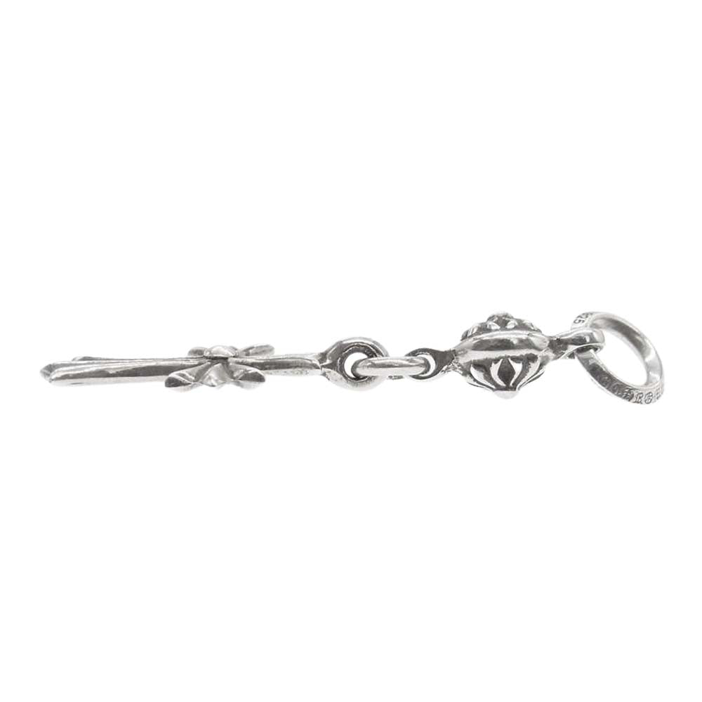 CHROME HEARTS クロムハーツ（原本無） 1B TNY CH CRS クロスボール タイニー ペンダントトップ シルバー系【中古】