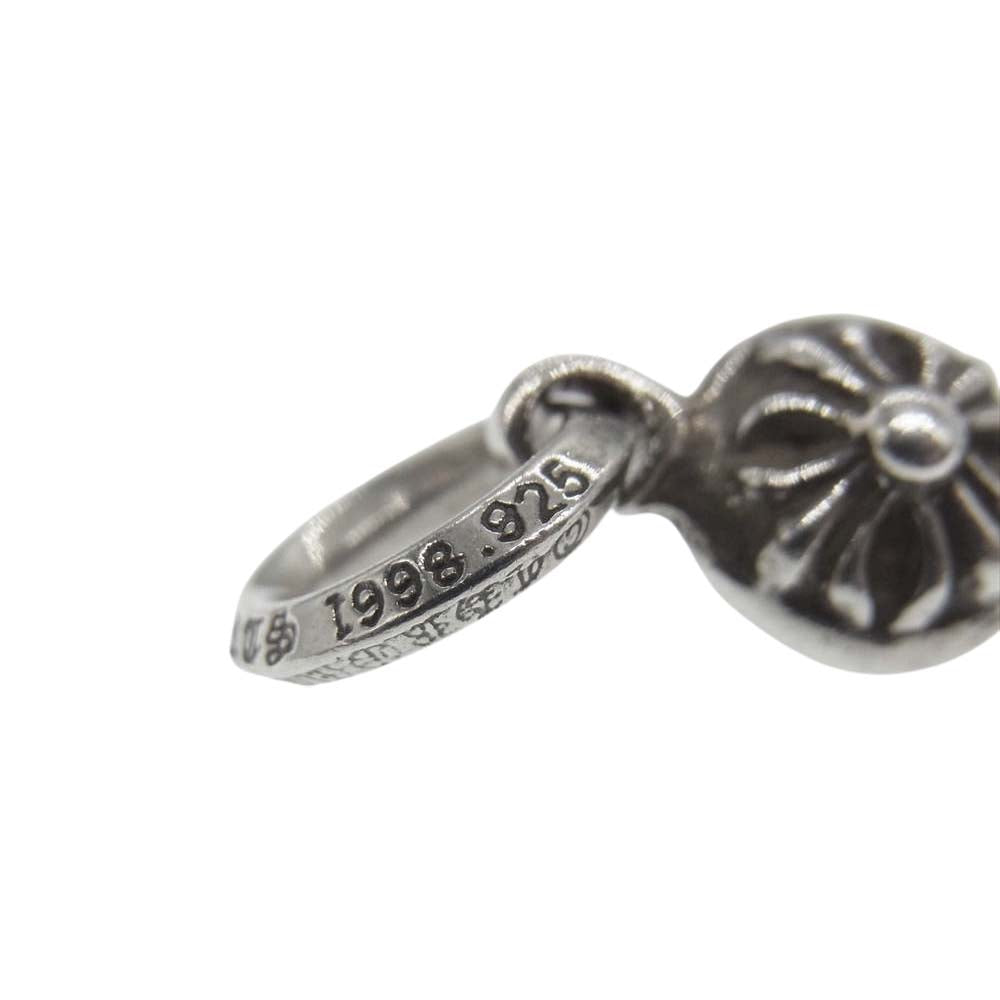 CHROME HEARTS クロムハーツ（原本無） 1B TNY CH CRS クロスボール タイニー ペンダントトップ シルバー系【中古】