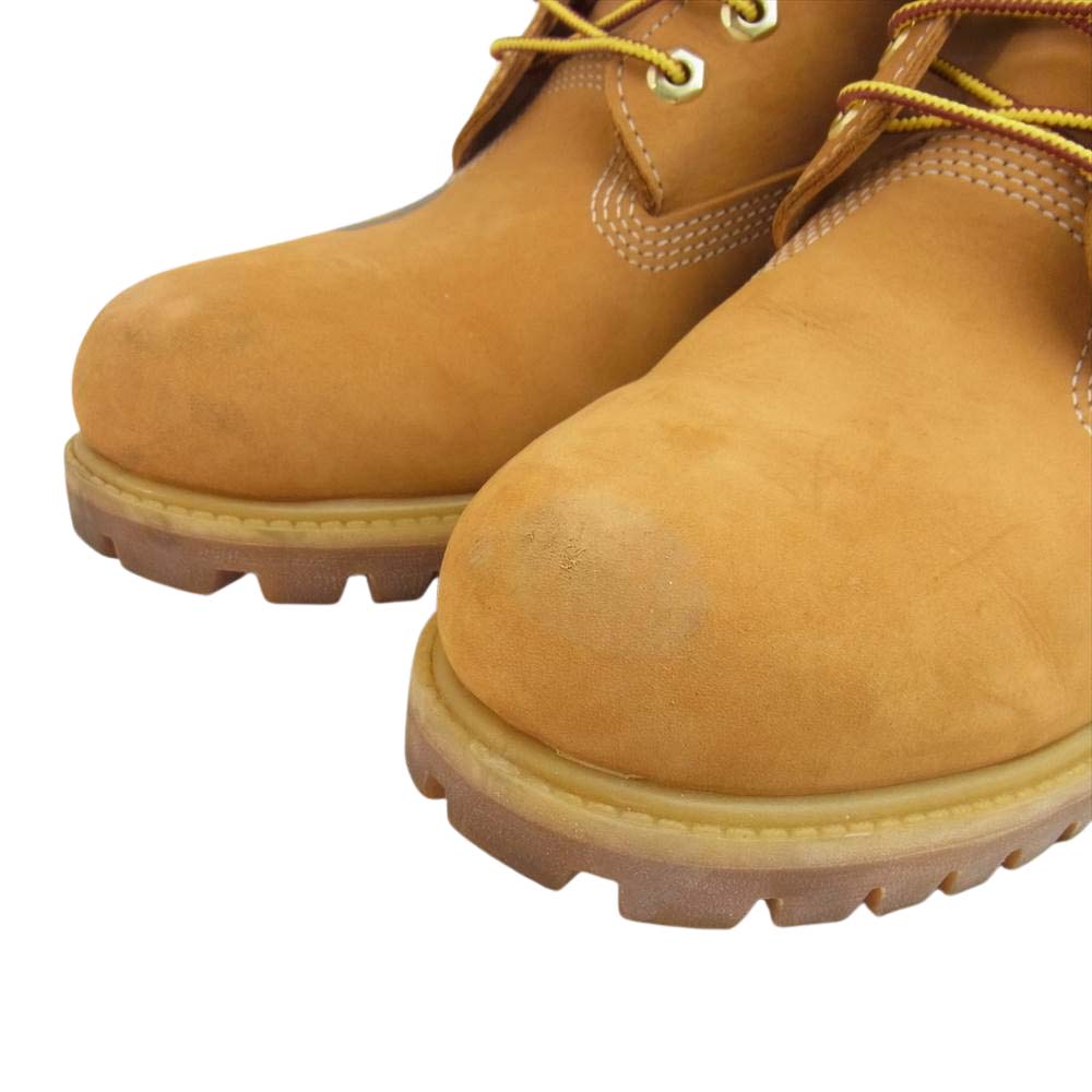 Supreme シュプリーム 20AW × Timberland ティンバーランド Big Logo 6-inch Premium Boot ビッグロゴ 6インチ プレミアム ブーツ ブラウン系 26.5cm【中古】