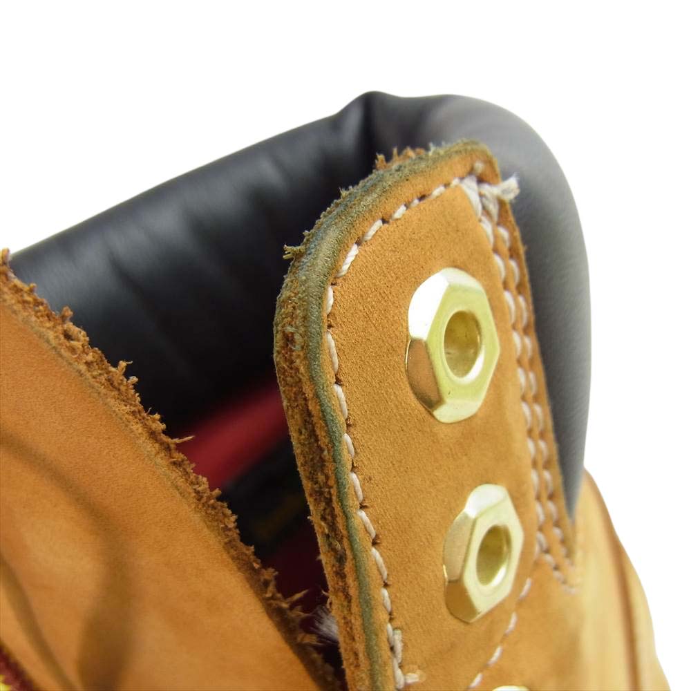 Supreme シュプリーム 20AW × Timberland ティンバーランド Big Logo 6-inch Premium Boot ビッグロゴ 6インチ プレミアム ブーツ ブラウン系 26.5cm【中古】
