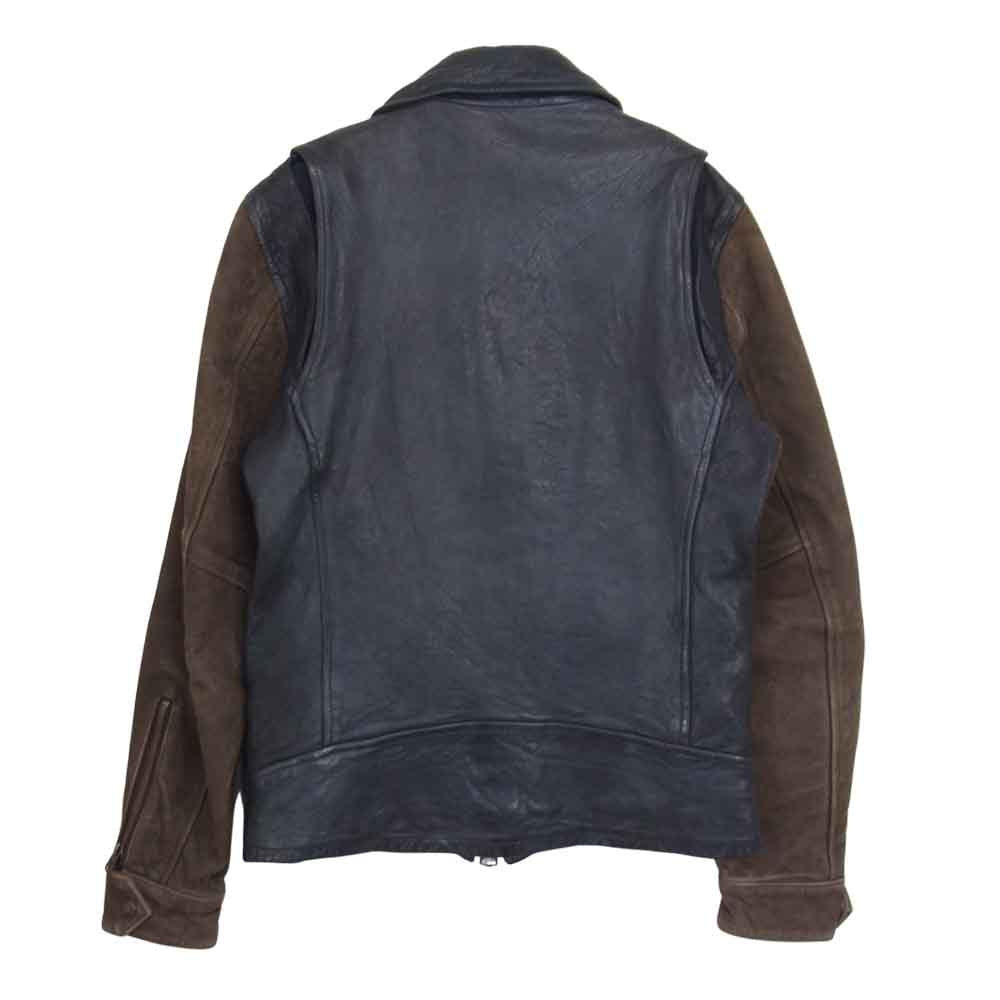 定価5.8万 glamb Durden leather JKT サイズ0 黒古着屋dropOutグラム