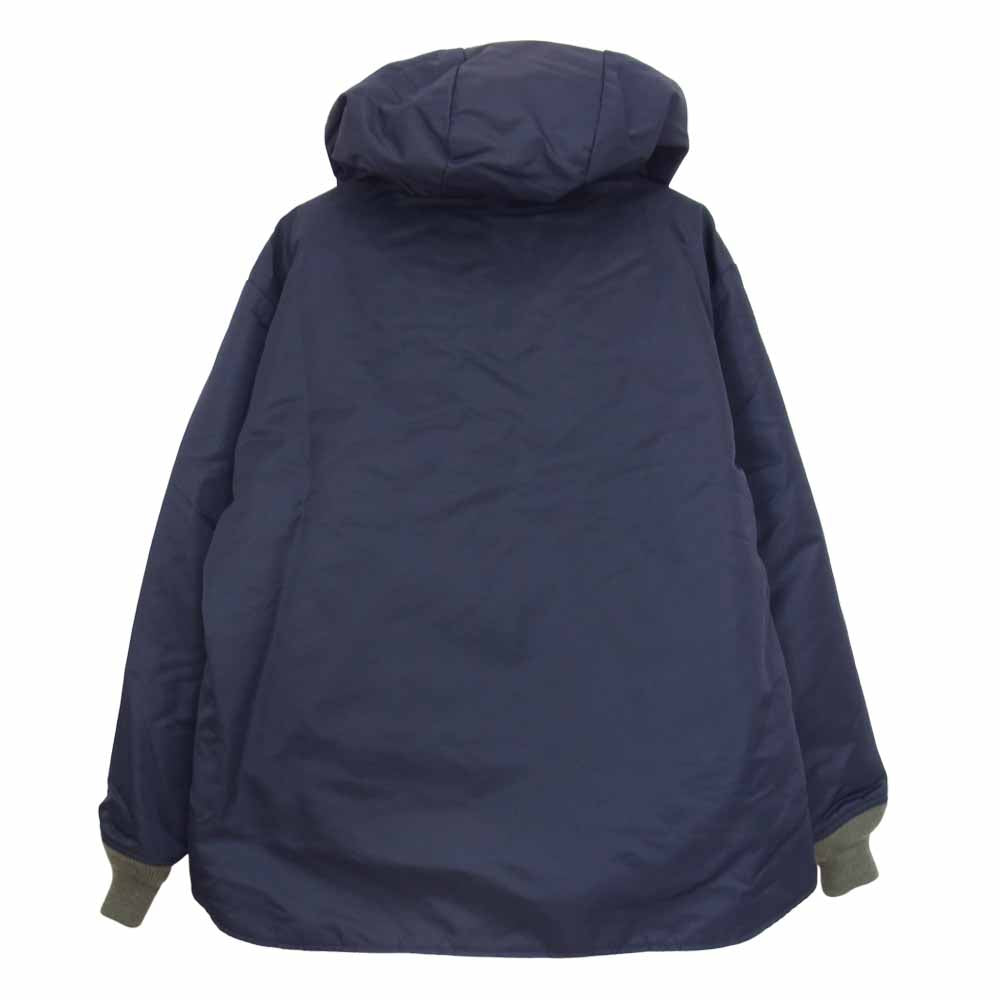 WILDTHINGS ワイルドシングス WT010087 × UNITED CARR by BUZZ RICKSONS ユナイテッドカー バズリクソンズ リバーシブル ナイロン ジャケット ネイビー系 M【中古】