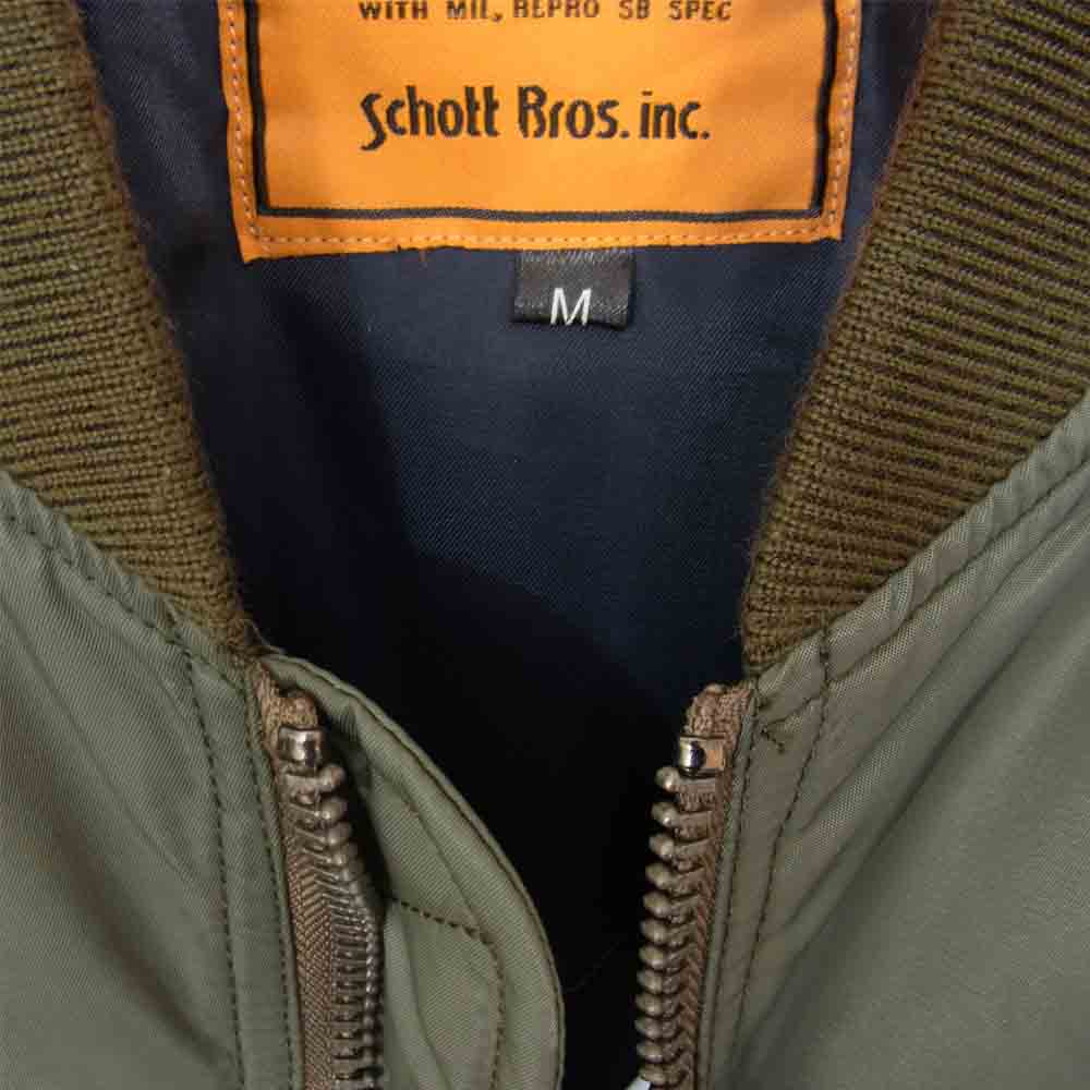 schott ショット 3162034 × Ron Herman ロンハーマン MA-1 フライト