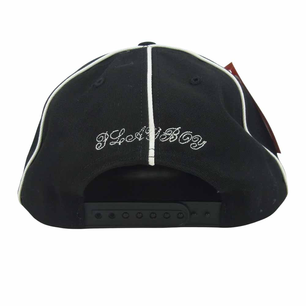 Supreme シュプリーム Playboy Mesh Back 5-Panel プレイボーイ 5 パネル キャップ ブラック系 Free【新古品】【未使用】【中古】