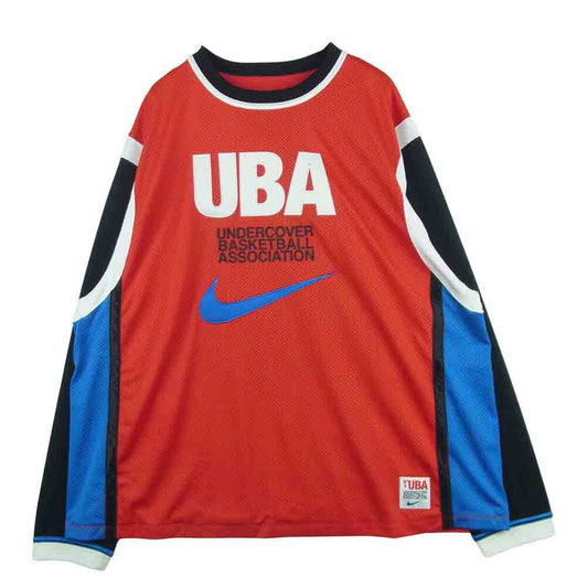 UNDERCOVER アンダーカバー CZ4701-611 NIKE ナイキ Long Sleeve Shooting Top ロングスリーブ シューティングトップ 長袖 Tシャツ レッド系 XXL【美品】【中古】
