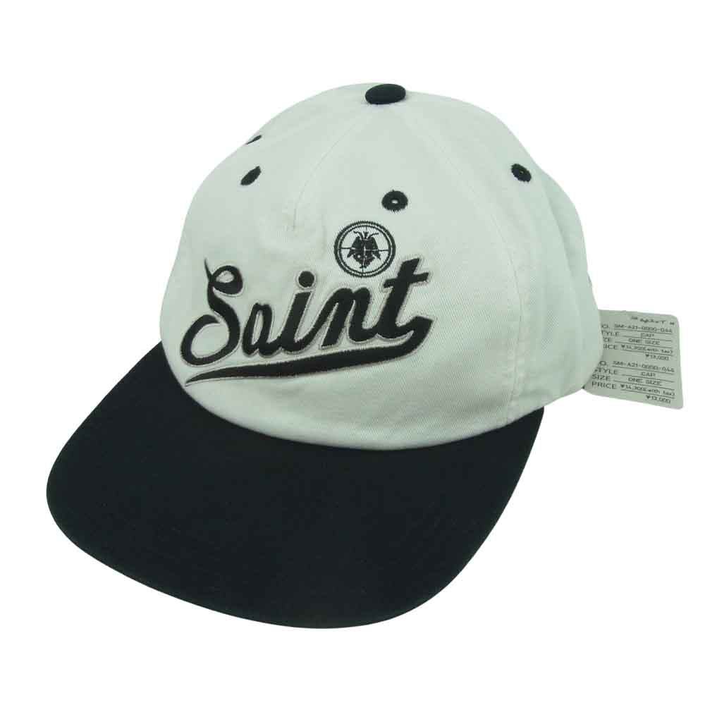 セントマイケル SM-A21-0000-044 CAP SAINT 刺繍 ロゴ キャップ 帽子