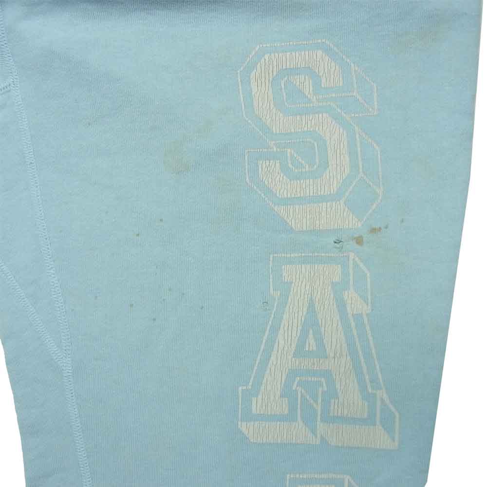 セントマイケル SM-S21-0000-043 Angel Sweat pants エンジェル ダメージ加工 スウェット パンツ ライトブルー系 L【中古】