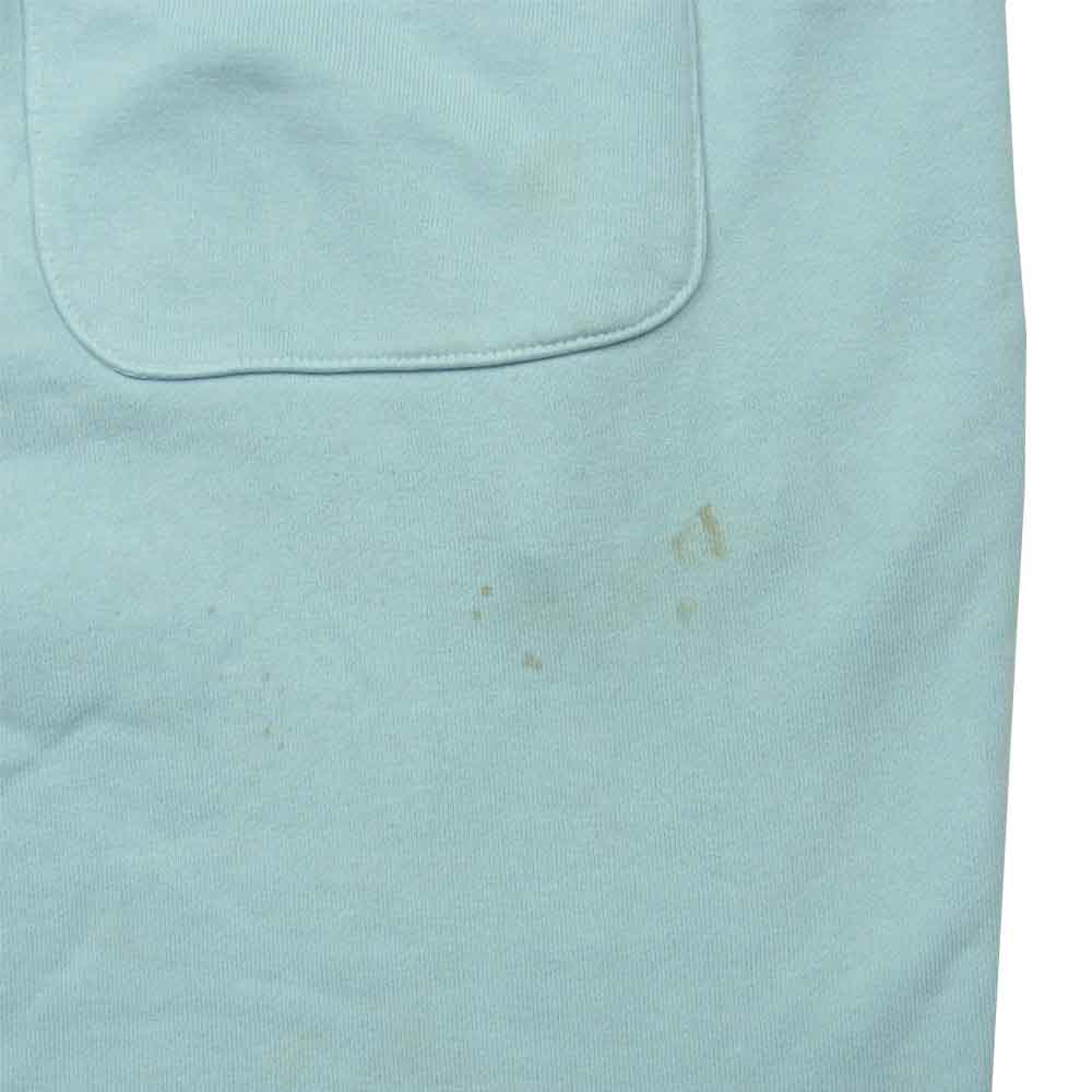 セントマイケル SM-S21-0000-043 Angel Sweat pants エンジェル ダメージ加工 スウェット パンツ ライトブルー系 L【中古】