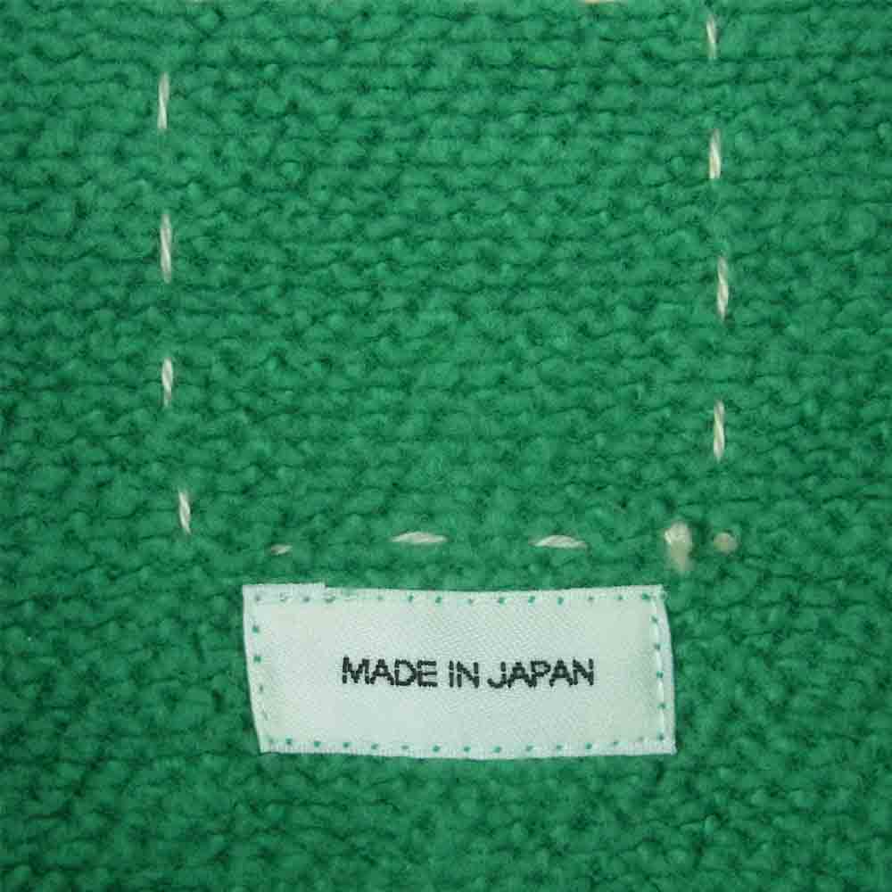 VISVIM ビズビム 21AW 121205010011 JUMBO SWEAT ZIP P.O ジャンボ スウェット ジップ プルオーバー グリーン系 5【中古】