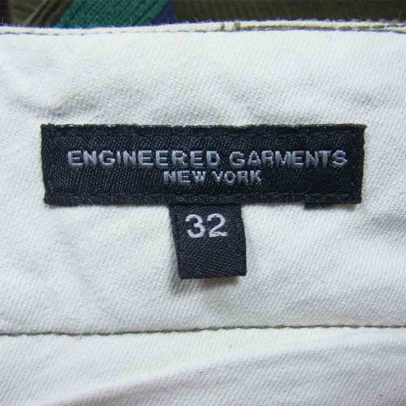 Engineered Garments エンジニアードガーメンツ Prospect Pant Corduroy コーデュロイ ライン パンツ カーキ系 32【中古】
