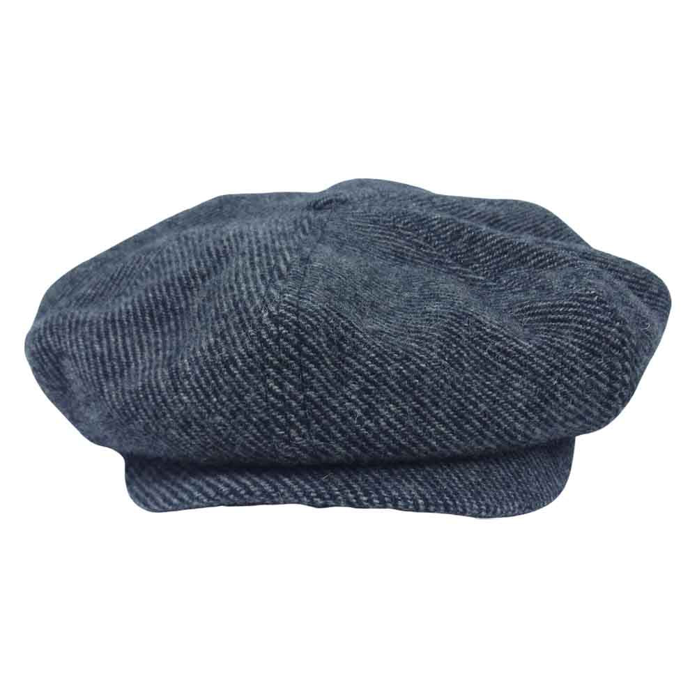 RRL ダブルアールエル wool casquette ウール キャスケット ブラック系 L【中古】