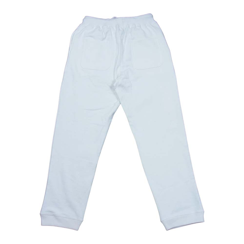 atmos アトモス AL18F-LB11 LAB ラボ DOUBLE LOGO SWEAT PANT ダブル ロゴ スウェット パンツ ホワイト系 L【中古】