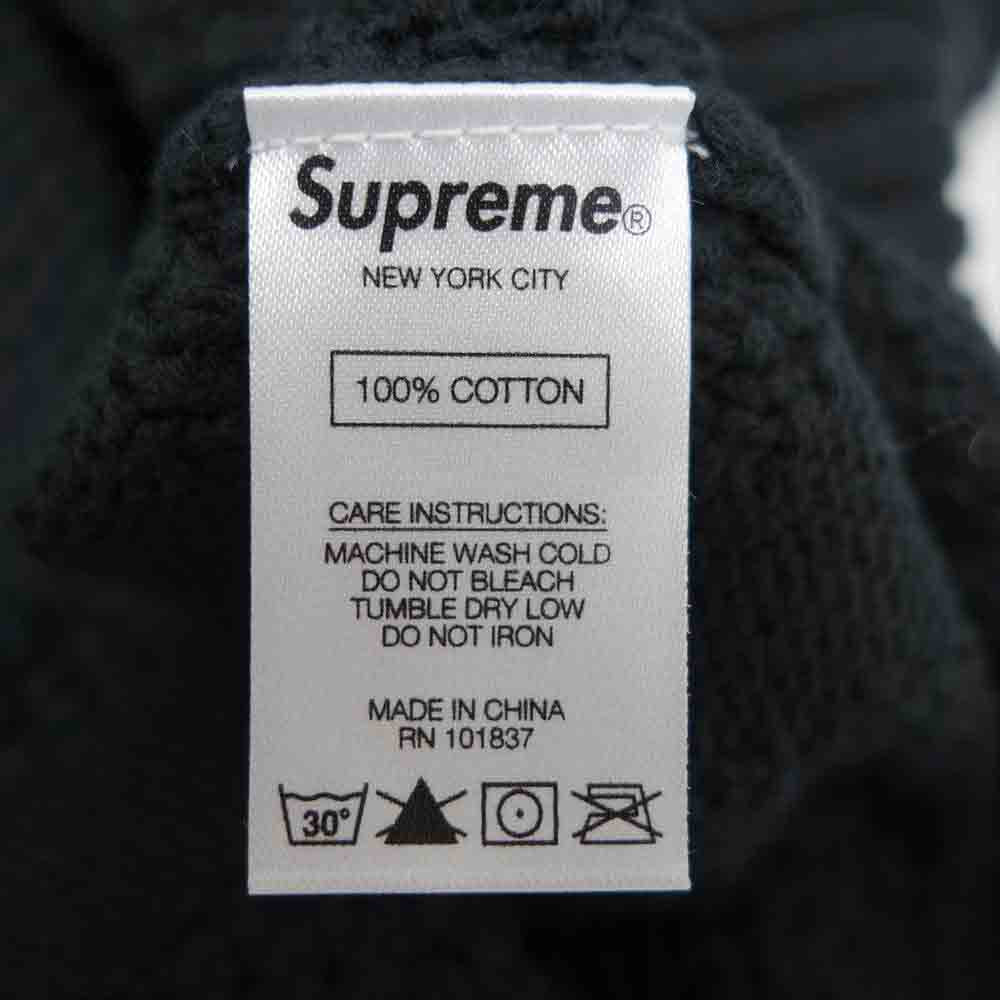 Supreme シュプリーム 20AW Textured Small Box Sweater スモール ボックスロゴ セーター ニット ブラック系 XL【中古】