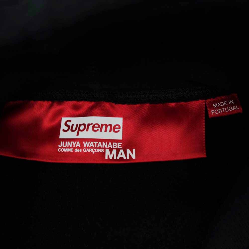 Supreme シュプリーム 21AW × JUNYA WATANABE COMME des GARCONS MAN Hooded Sweatshirt ジュンヤワタナベ コムデギャルソン パーカー ブラック系 XL【中古】