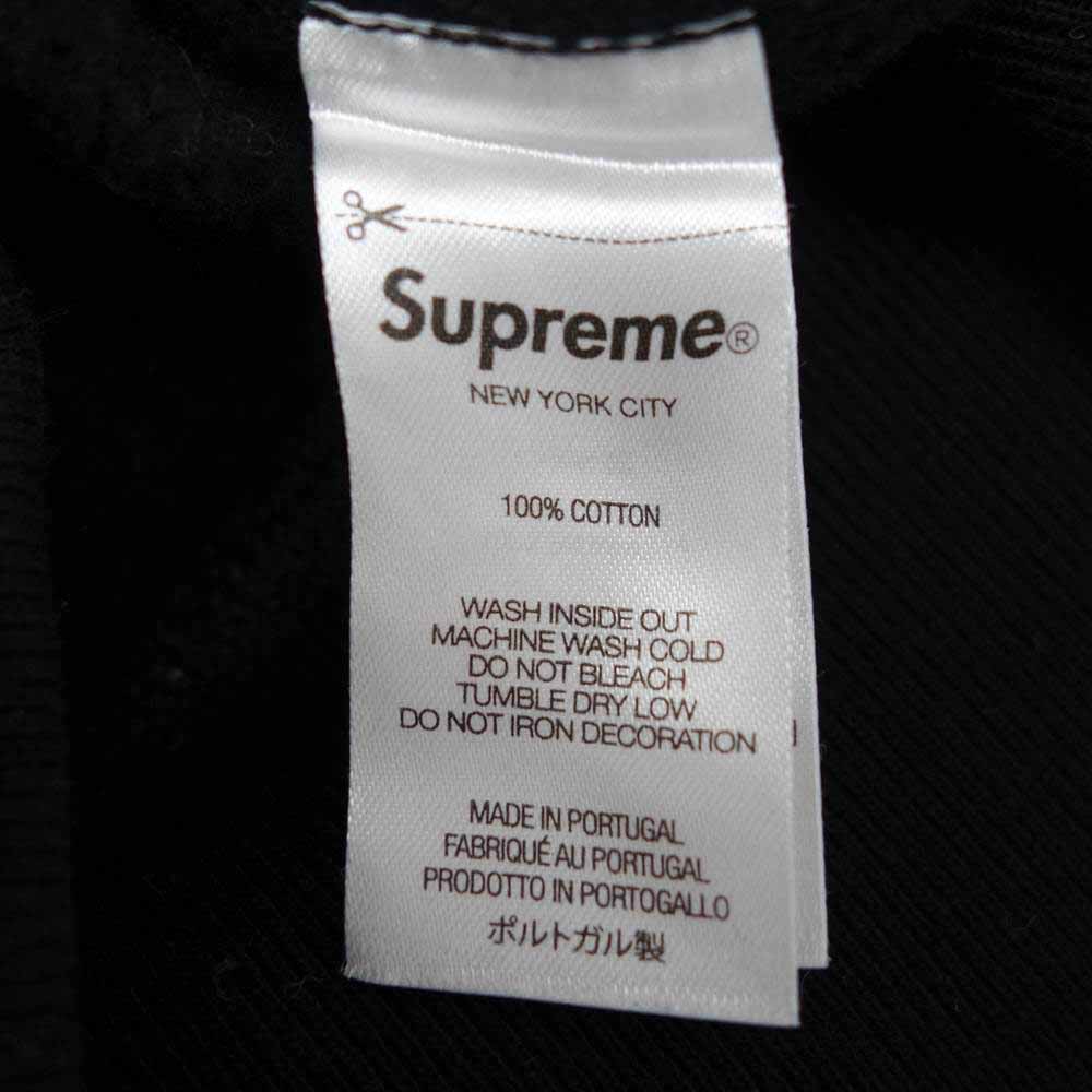 Supreme シュプリーム 21AW × JUNYA WATANABE COMME des GARCONS MAN Hooded Sweatshirt ジュンヤワタナベ コムデギャルソン パーカー ブラック系 XL【中古】