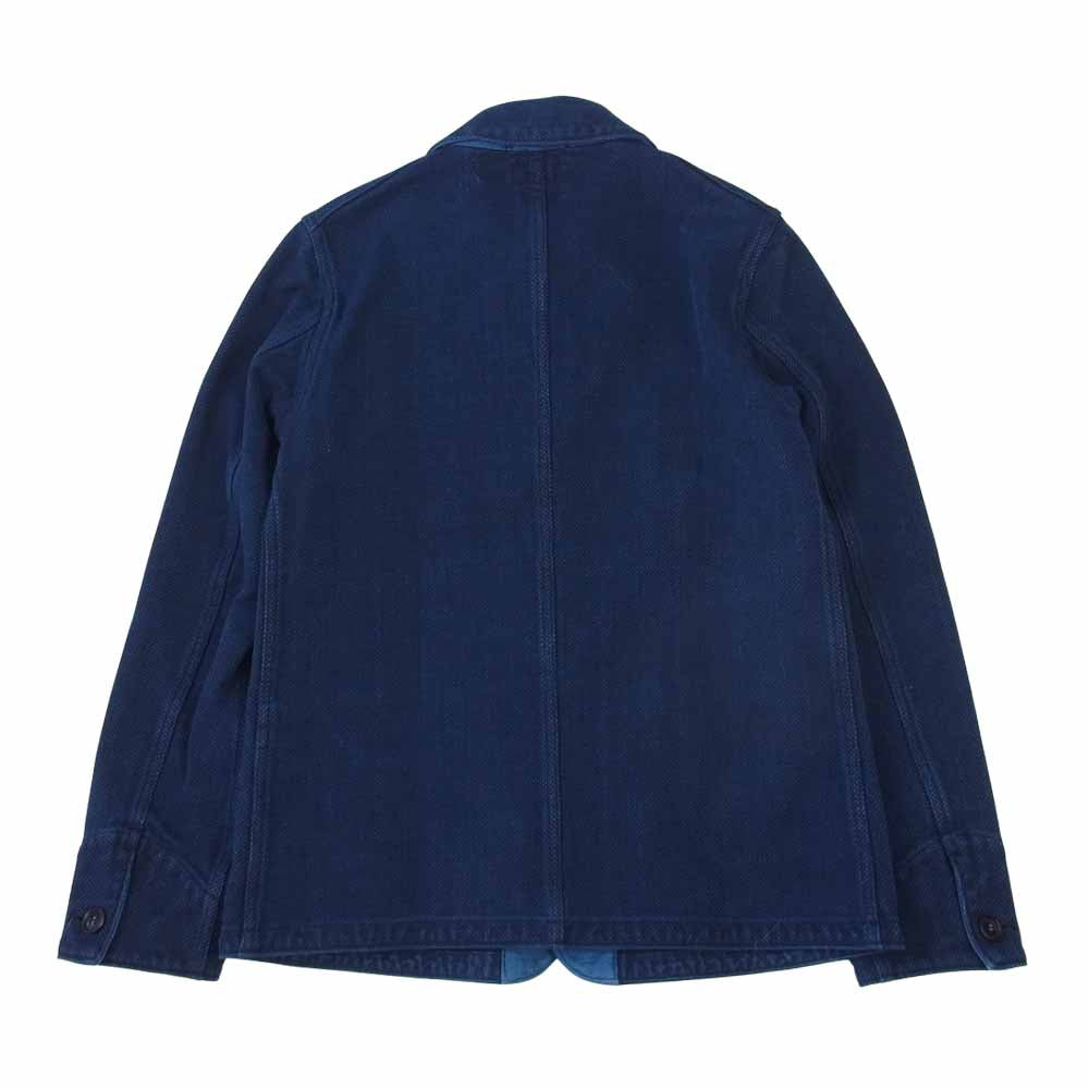 BLUE BLUE ブルーブルー 700052-465 本藍刺子 カバーオール ジャケット インディゴブルー系 1【美品】【中古】