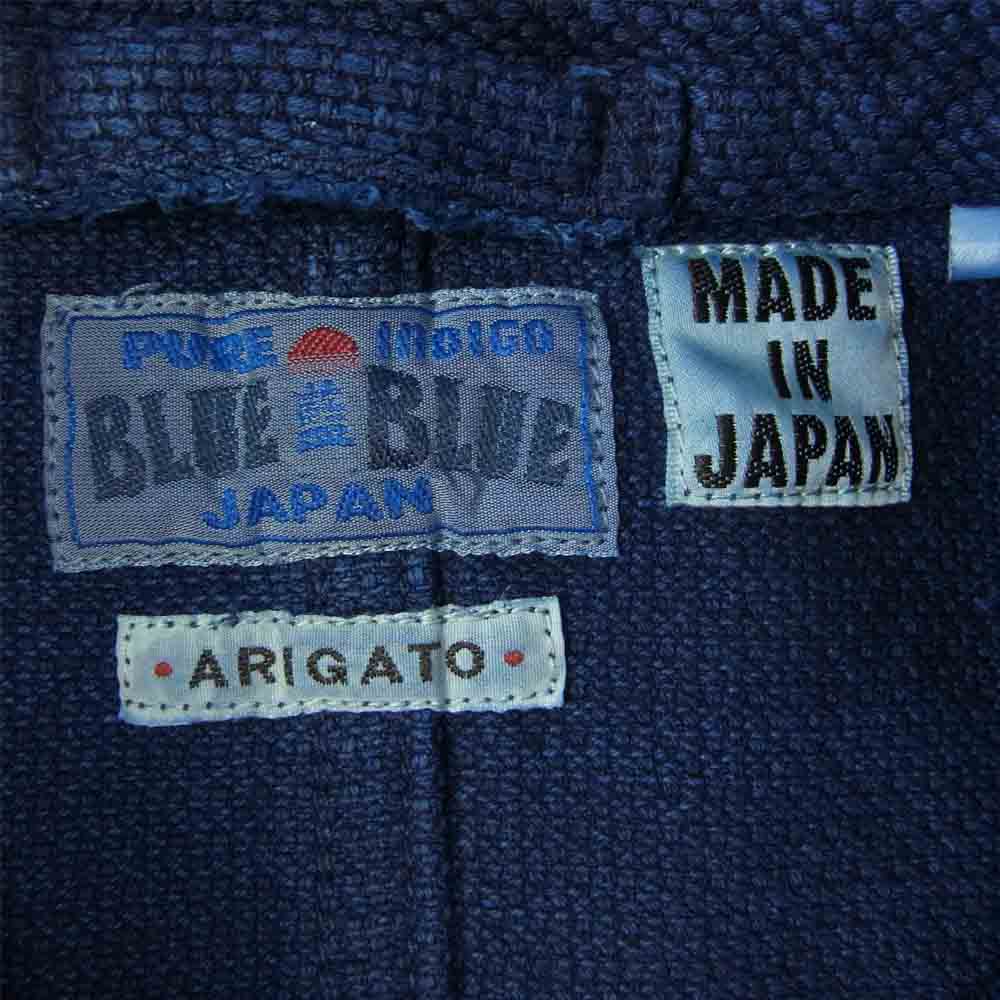 BLUE BLUE ブルーブルー 700052-465 本藍刺子 カバーオール ジャケット インディゴブルー系 1【美品】【中古】