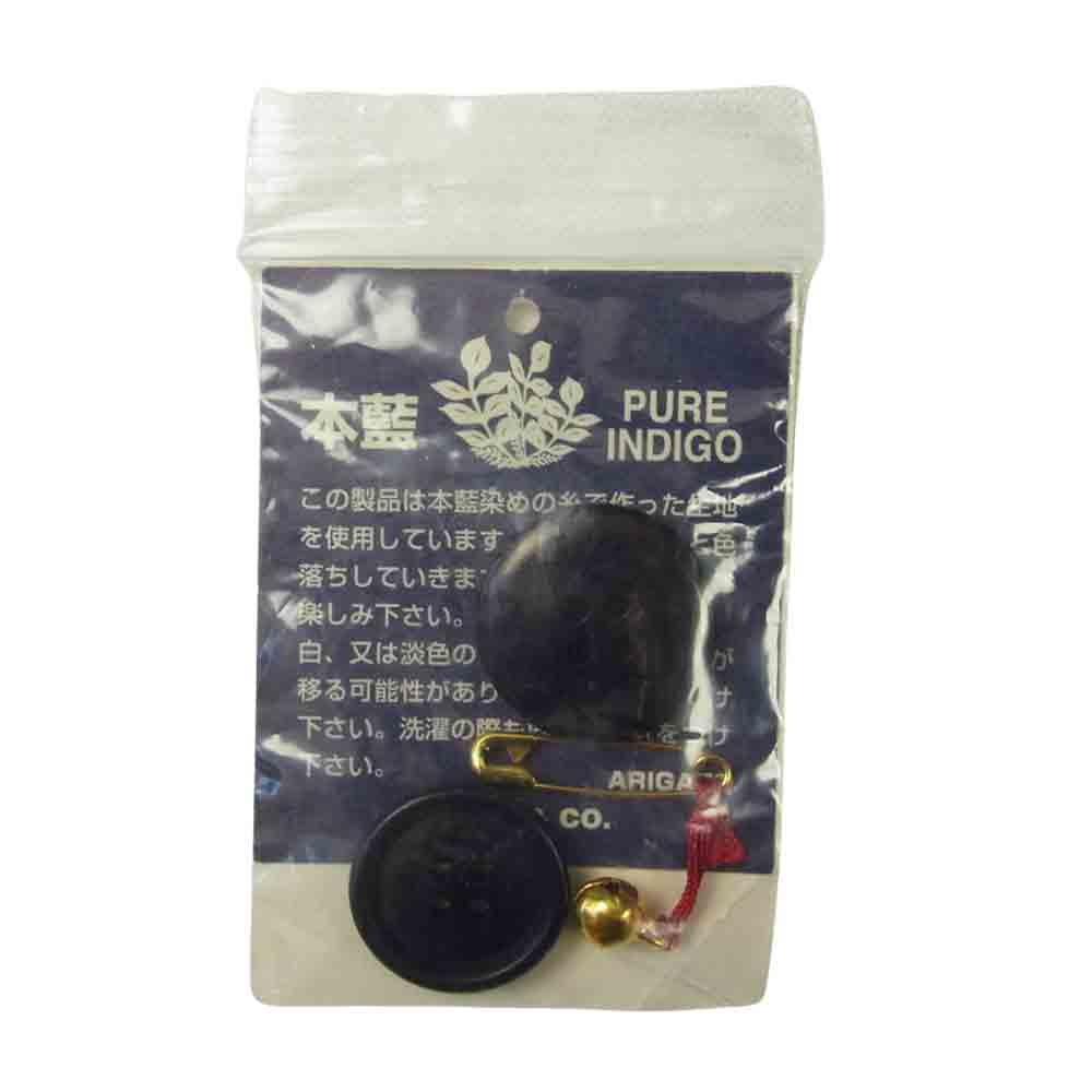 BLUE BLUE ブルーブルー 700052-465 本藍刺子 カバーオール ジャケット インディゴブルー系 1【美品】【中古】