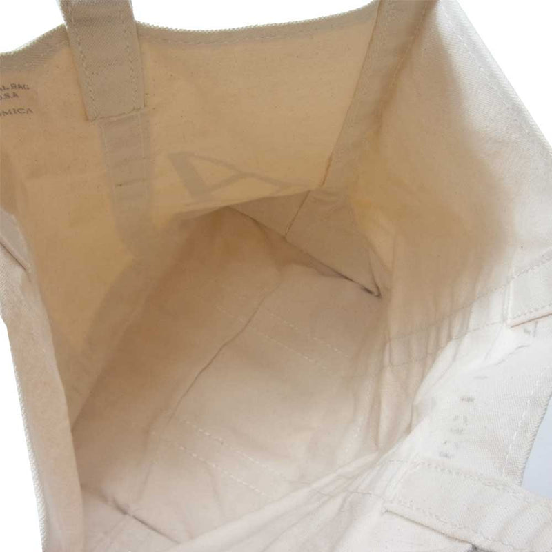 ANATOMICA アナトミカ COAL BAG SMALL コール バッグ スモール USA製 キャンバス トート ナチュラル系【中古】