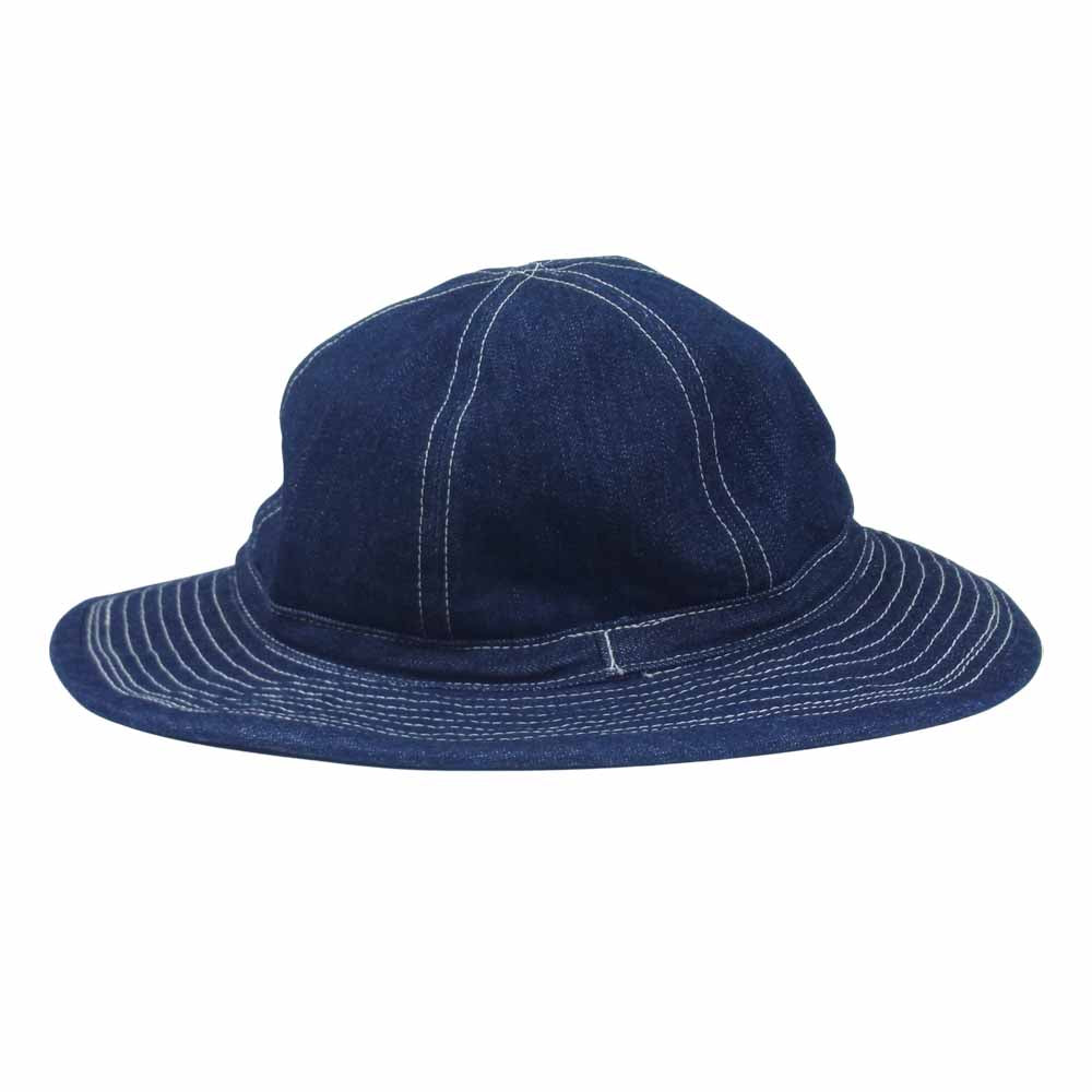 CA4LA カシラ × Heroic ヒロイック デニム ミリタリー サファリ ハット インディゴブルー系【中古】