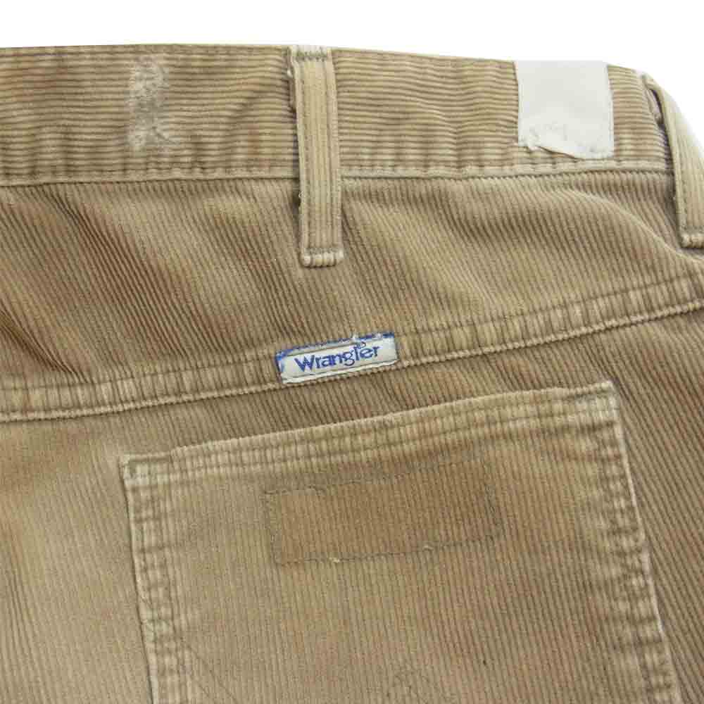 N.HOOLYWOOD エヌハリウッド S1005 Wangler ラングラー フレア コーデュロイ パンツ ライトブラウン系 L【中古】