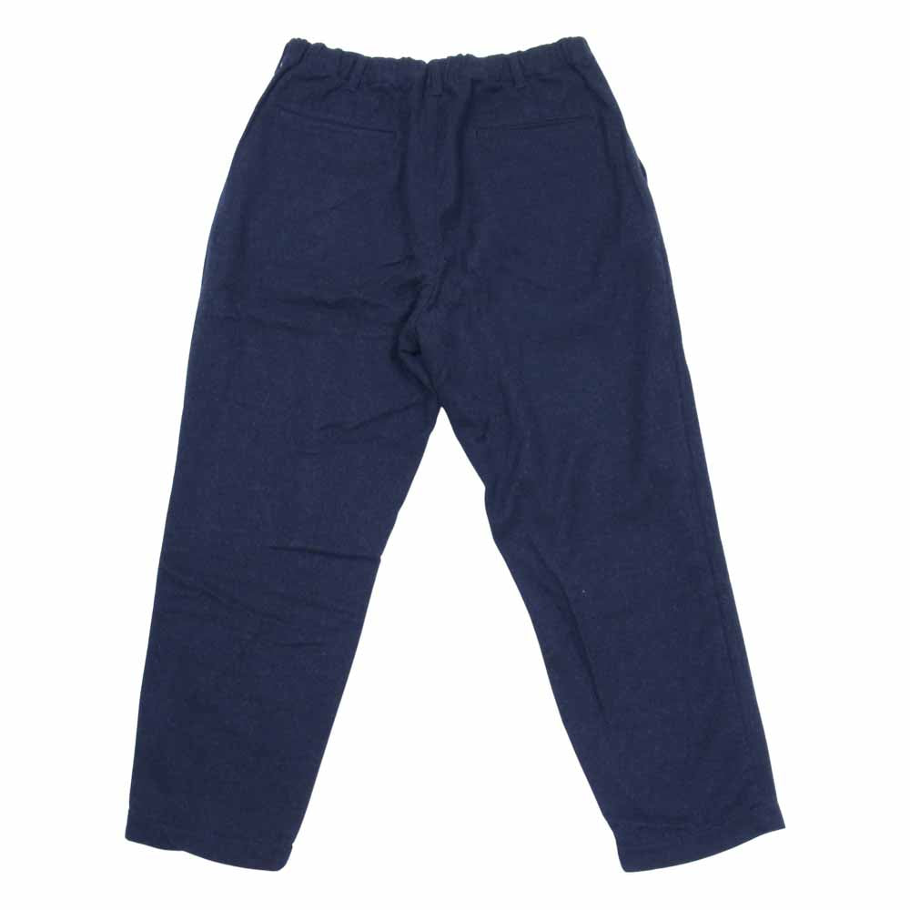 ユニバーサルプロダクツ ウール テーパード イージー パンツ ネイビー系 2【中古】