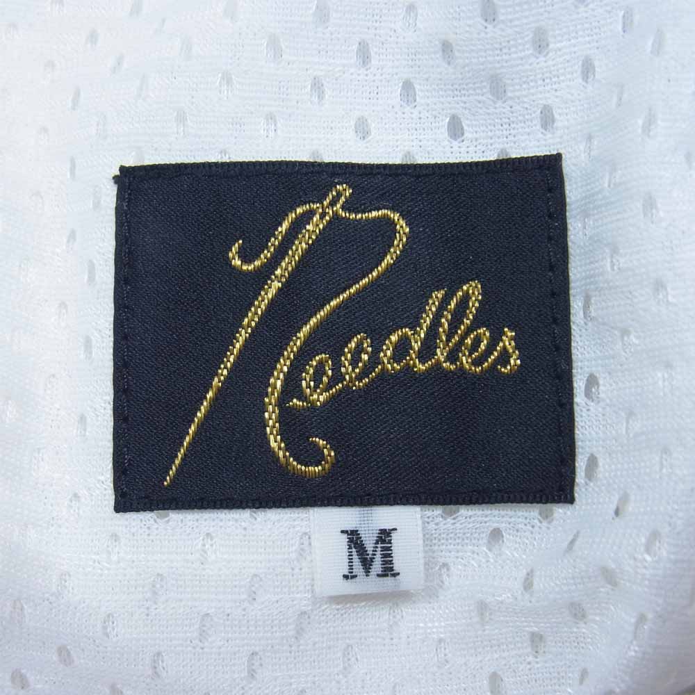 Needles ニードルス DI363 乱痴気 LANTIKI別注 25周年記念 Track Pants トラック パンツ ホワイト系 M【中古】