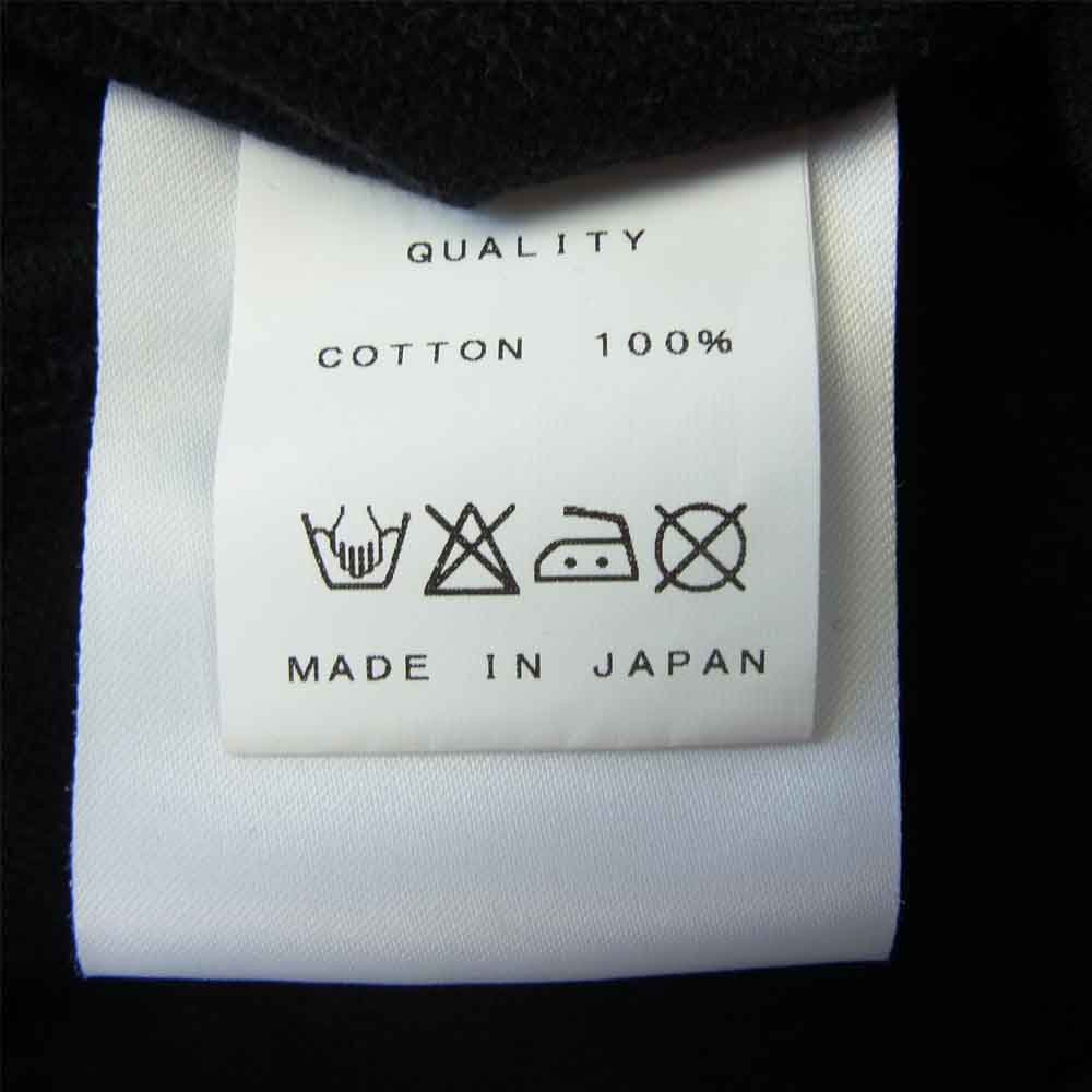 JULIUS ユリウス 14SS 457CUM6 Ghost Season alien Hooded Jacket ゴースト ジップアップ フーデッド スウェット パーカー ブラック系 1【中古】