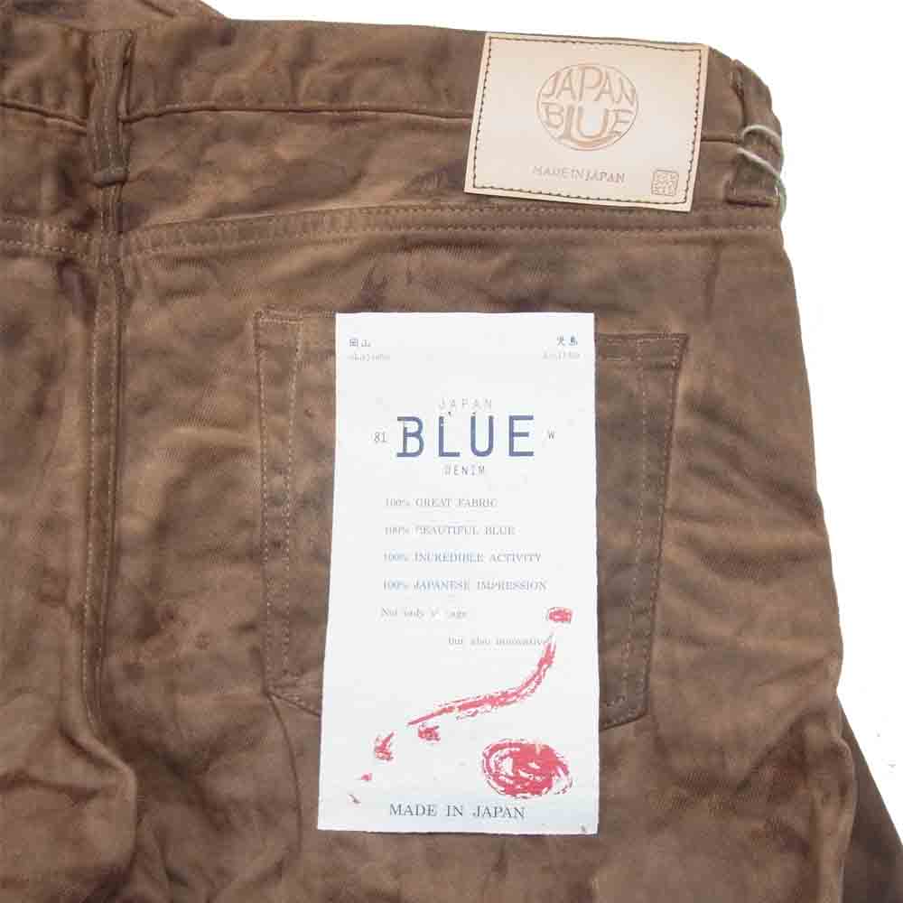ジャパンブルー JB-KKSB02 デニム パンツ 柿渋染め 34【新古品】【未使用】【中古】