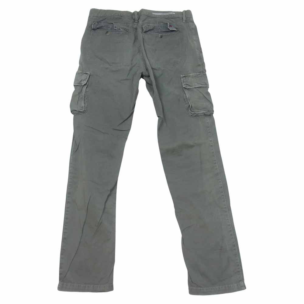 JACOB COHEN ヤコブコーエン 国内正規品 イタリア製 カーゴ パンツ カーキ系 32【中古】