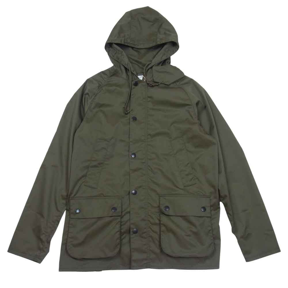Barbour バブアー 1701070 UNITED ARROWS ユナイテッドアローズ別注 HOODED BEDALE フーデッド ビデイル ノンオイル ジャケット カーキ系 40【中古】