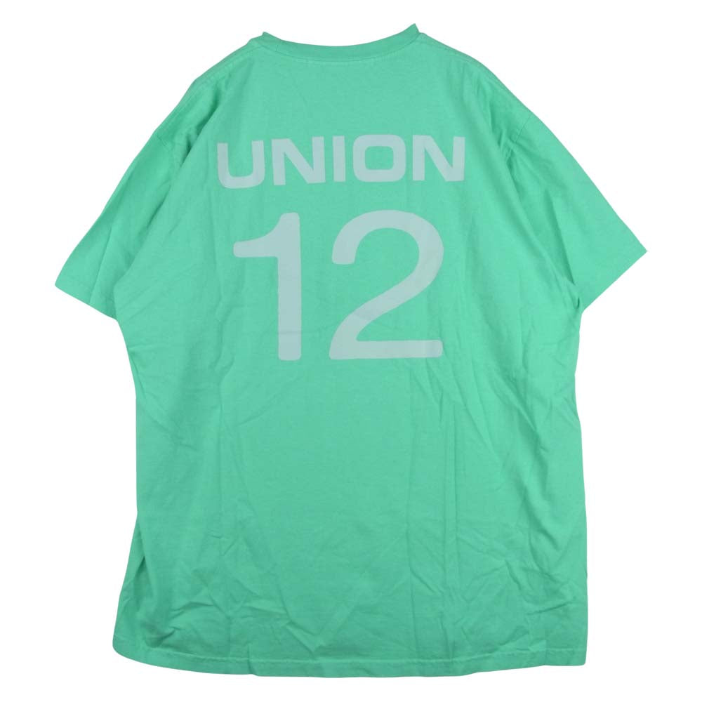 ユニオン オリジナル Los Angels Frontman ロサンゼルス フロントマン 半袖 Tシャツ ライトグリーン系 XL【美品】【中古】