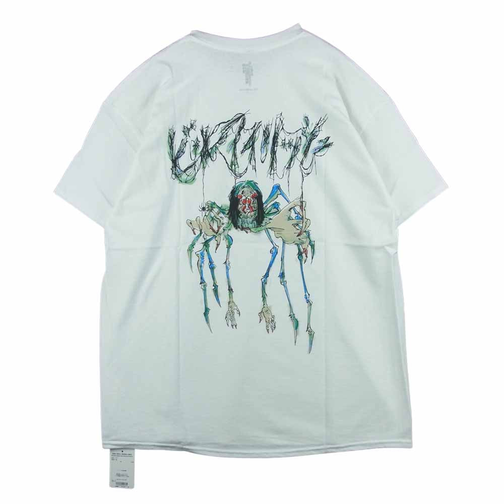 READY MADE レディメイド RM-H01-0000-083 BILLY EILISH S/S TEE ビリー アイリッシュ 半袖 Tシャツ ホワイト系 XL【新古品】【未使用】【中古】