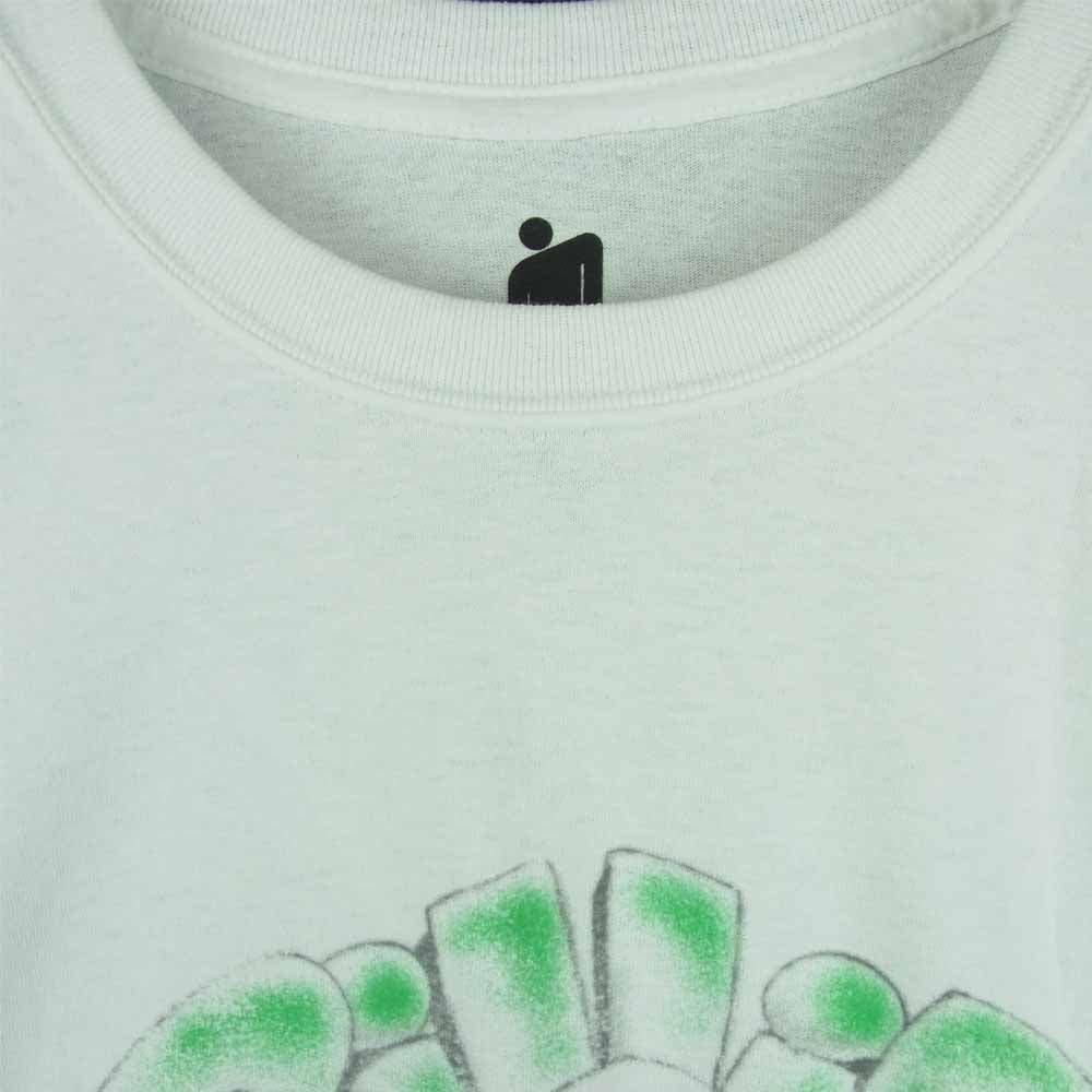 READY MADE レディメイド RM-H01-0000-083 BILLY EILISH S/S TEE ビリー アイリッシュ 半袖 Tシャツ ホワイト系 XL【新古品】【未使用】【中古】