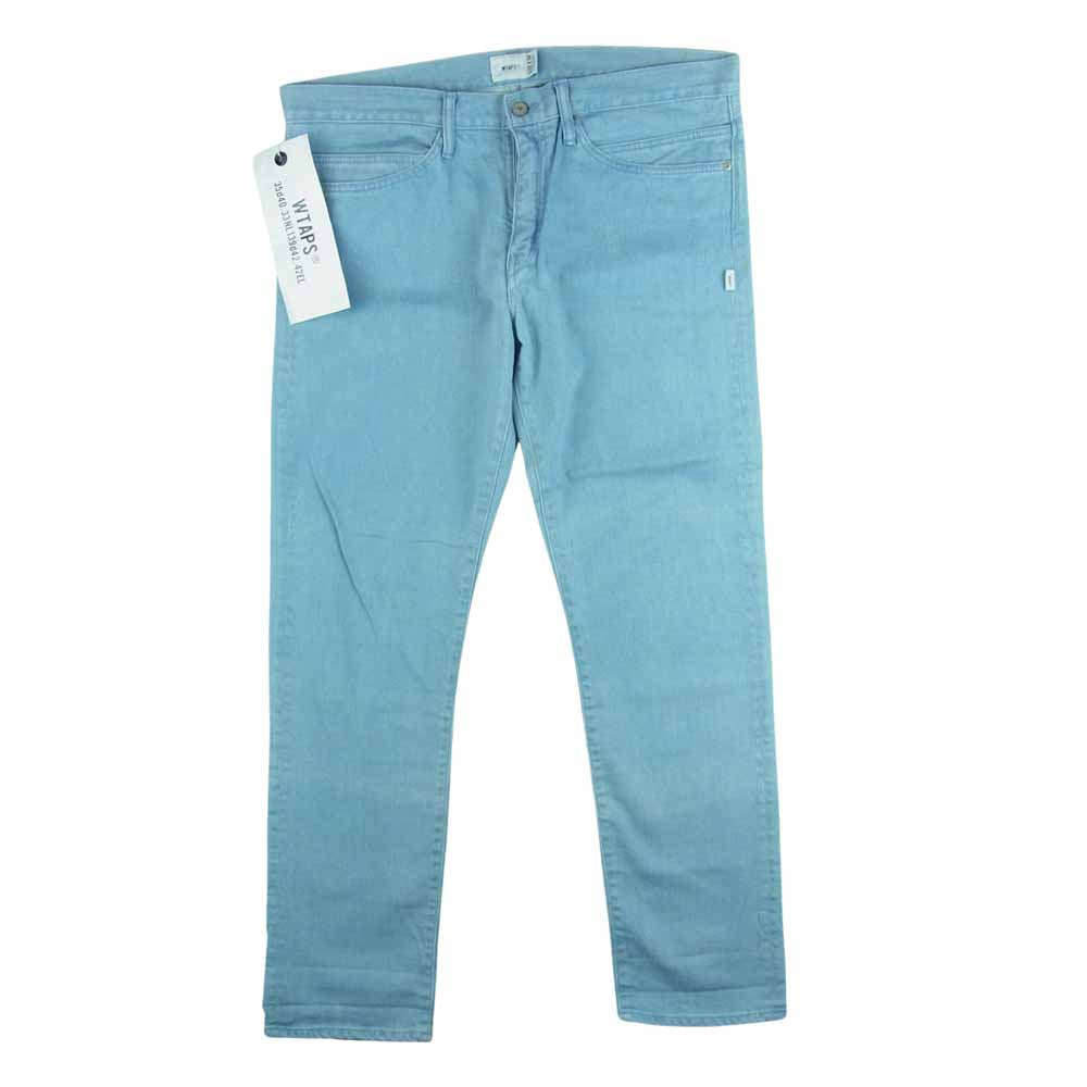 WTAPS ダブルタップス 18SS 181WVDT-PTM02 BLUES VS TRASH TROUSERS COTTON DENIM トラウザーズ コットン デニム パンツ インディゴブルー系 04【中古】