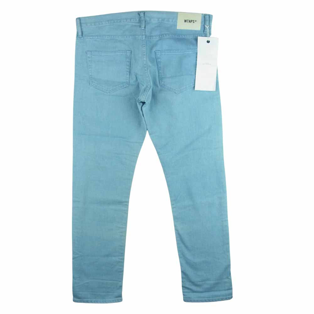 WTAPS ダブルタップス 18SS 181WVDT-PTM02 BLUES VS TRASH TROUSERS COTTON DENIM トラウザーズ コットン デニム パンツ インディゴブルー系 04【中古】