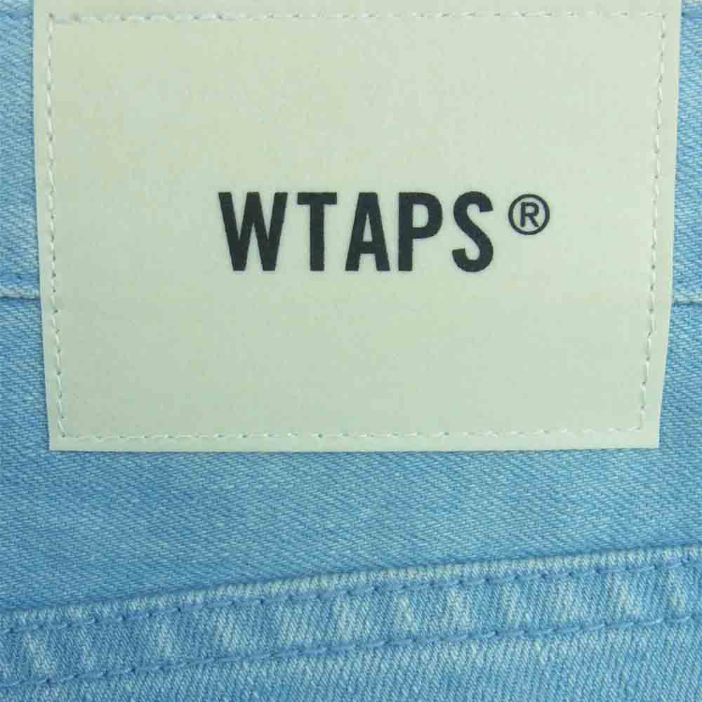 WTAPS ダブルタップス 18SS 181WVDT-PTM02 BLUES VS TRASH TROUSERS COTTON DENIM トラウザーズ コットン デニム パンツ インディゴブルー系 04【中古】