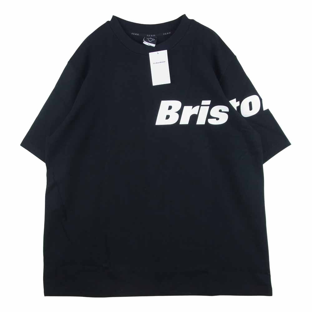 F.C.R.B. エフシーアールビー 21SS FCRB-210052 RELAX FIT TEE リラックス フィット Tシャツ 半袖 ブラック系 XL【美品】【中古】