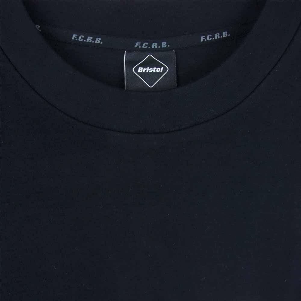 F.C.R.B. エフシーアールビー 21SS FCRB-210052 RELAX FIT TEE リラックス フィット Tシャツ 半袖 ブラック系 XL【美品】【中古】