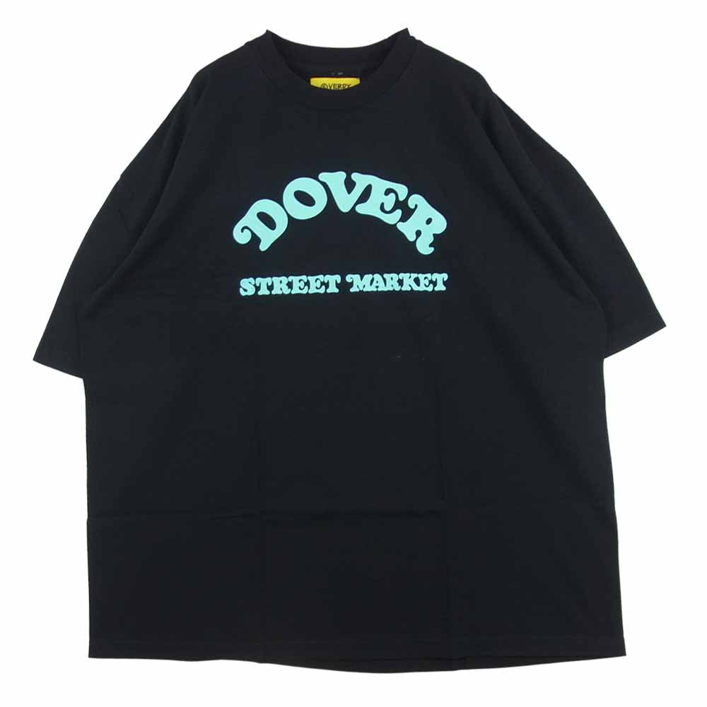 ヴェルディ × DOVER STREET MARKET GINZA Tee ギンザ Tシャツ 半袖 ブラック系 XL【極上美品】【中古】