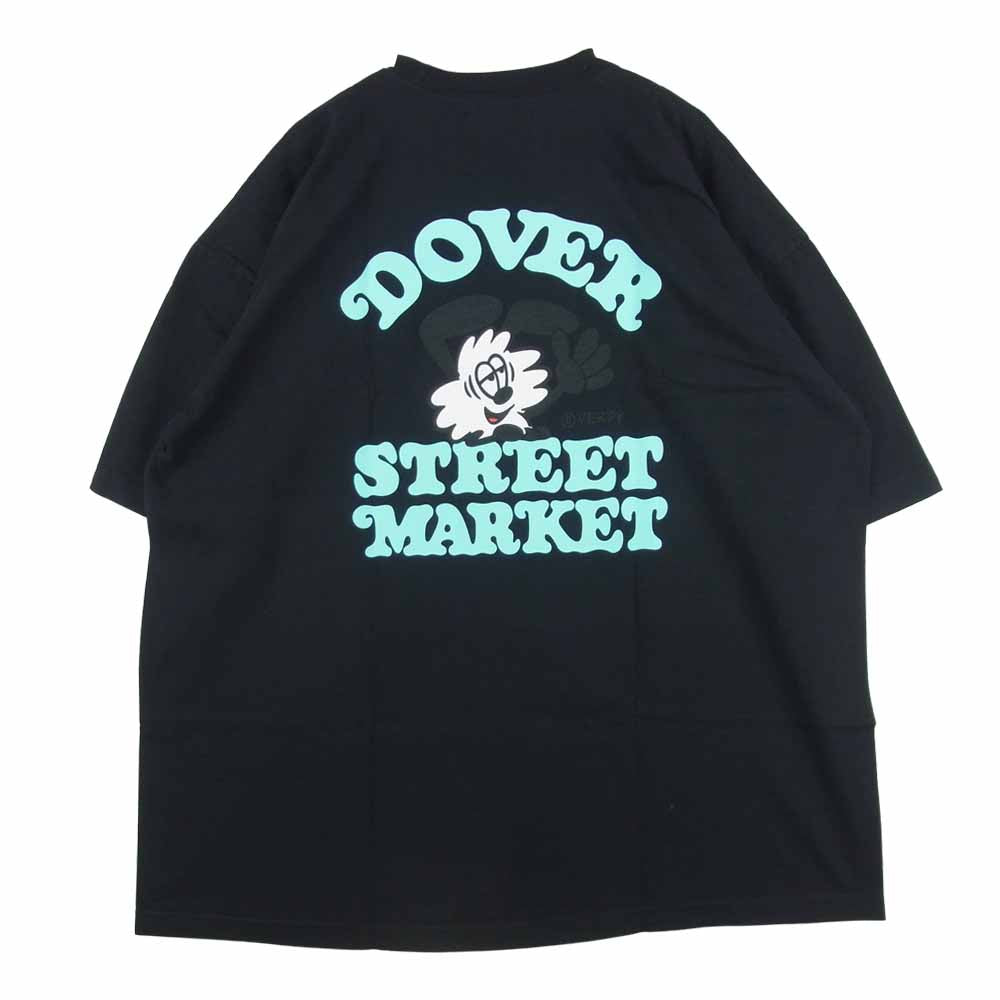 ヴェルディ × DOVER STREET MARKET GINZA Tee ギンザ Tシャツ 半袖 ブラック系 XL【極上美品】【中古】