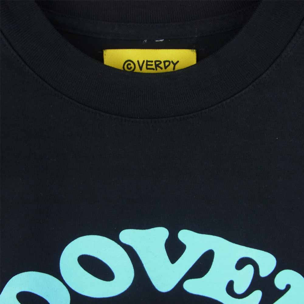 ヴェルディ × DOVER STREET MARKET GINZA Tee ギンザ Tシャツ 半袖 ブラック系 XL【極上美品】【中古】