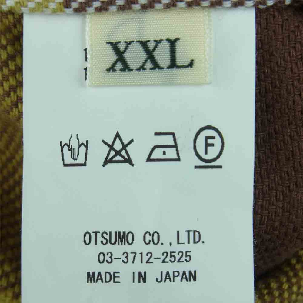 HUMAN MADE ヒューマンメイド HMMD CHECK L / S SHIRT ヘビー ネル チェック 長袖 シャツ 日本製 マルチカラー系 XXL【中古】